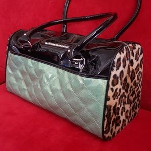 Atomic Tote Lux DeVille mint sparkle